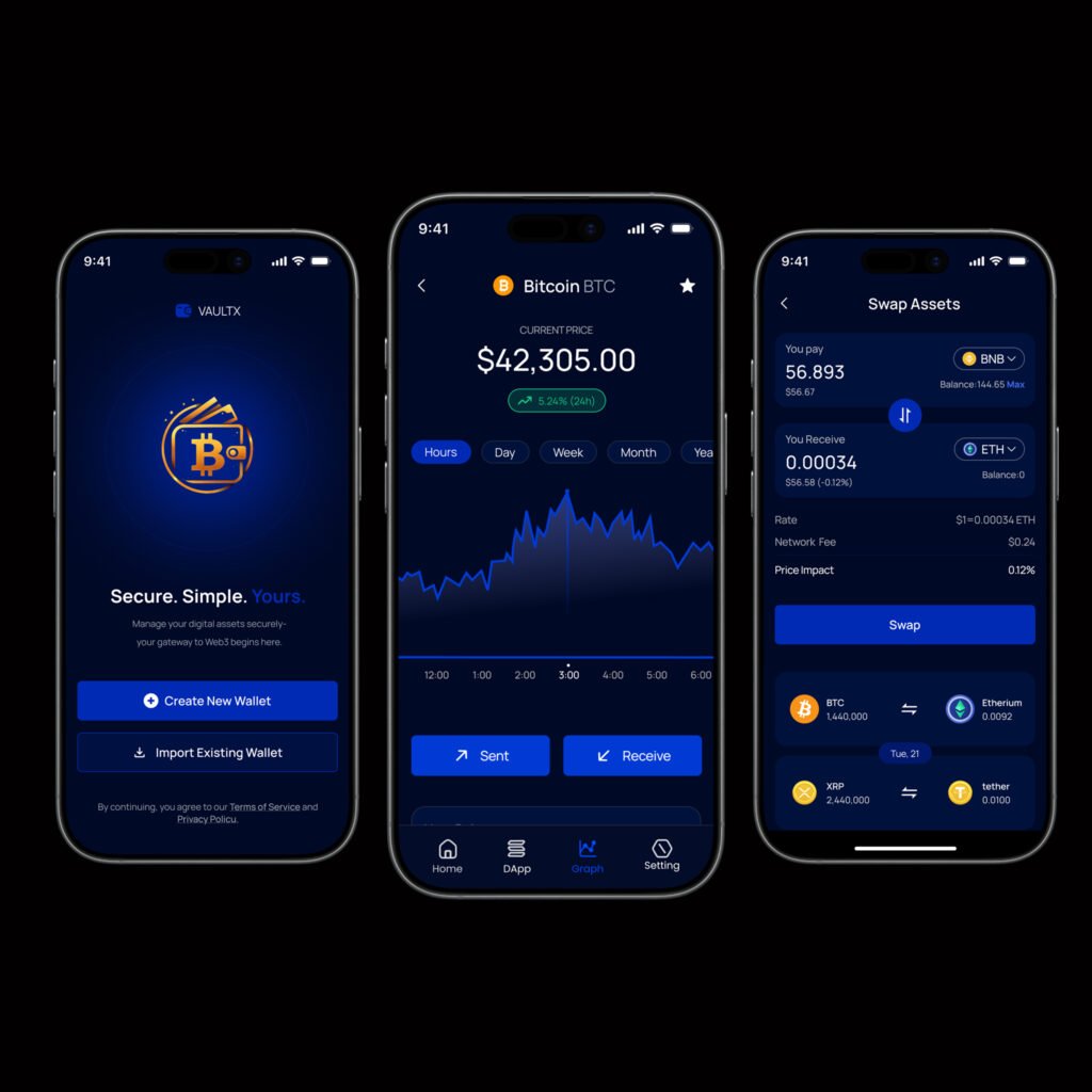 Cryoto App Design