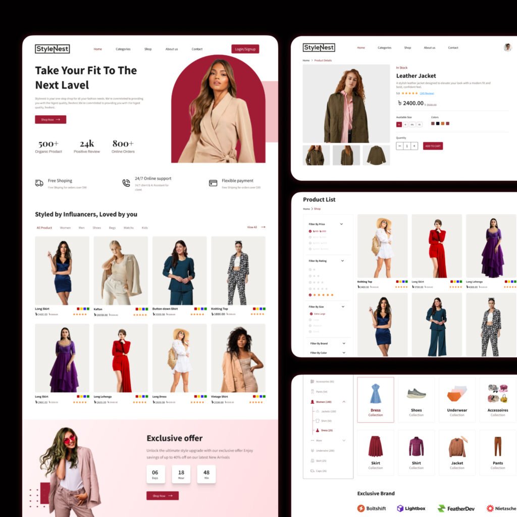 Fashion Website