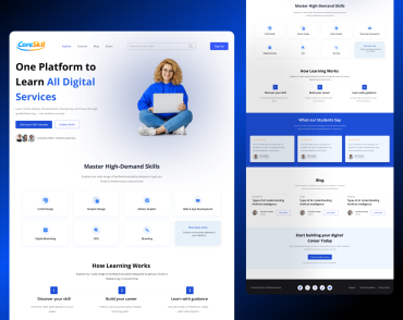 Digital Service Agency Website Design