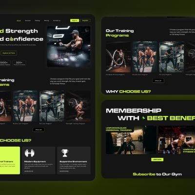 Gym Website