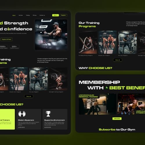 Gym Website